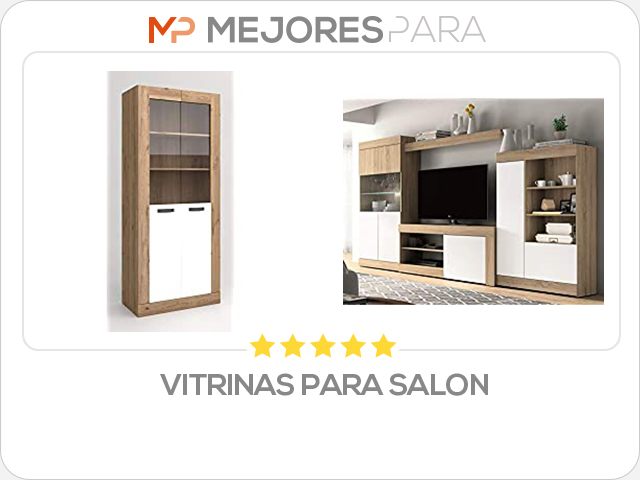 vitrinas para salon