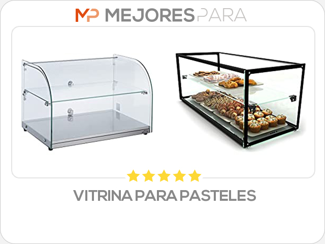 vitrina para pasteles