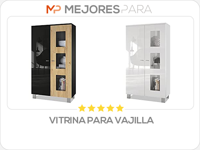 vitrina para vajilla