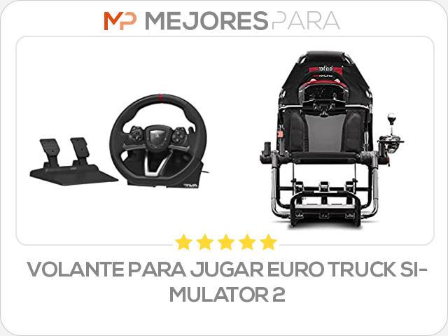 volante para jugar euro truck simulator 2