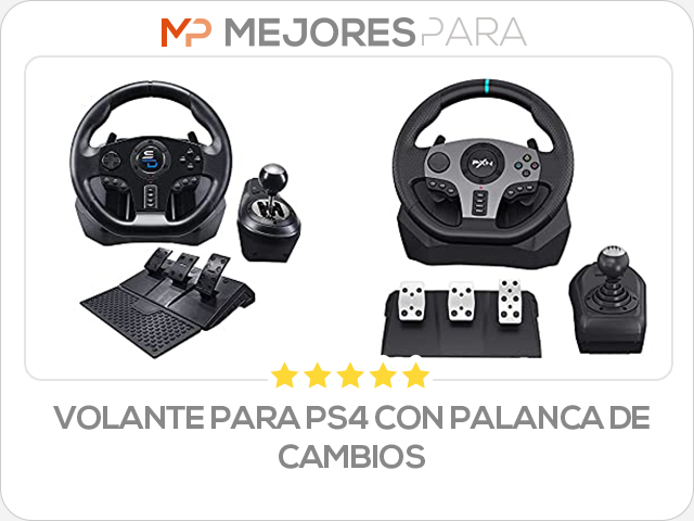 volante para ps4 con palanca de cambios