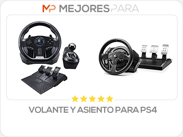 volante y asiento para ps4