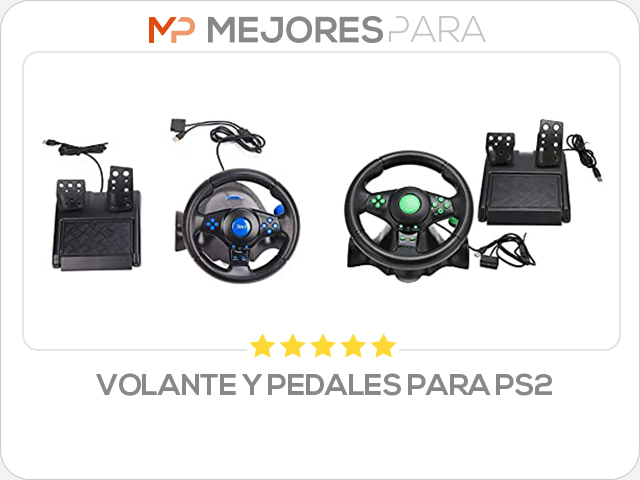 volante y pedales para ps2