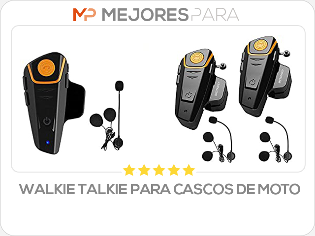 walkie talkie para cascos de moto