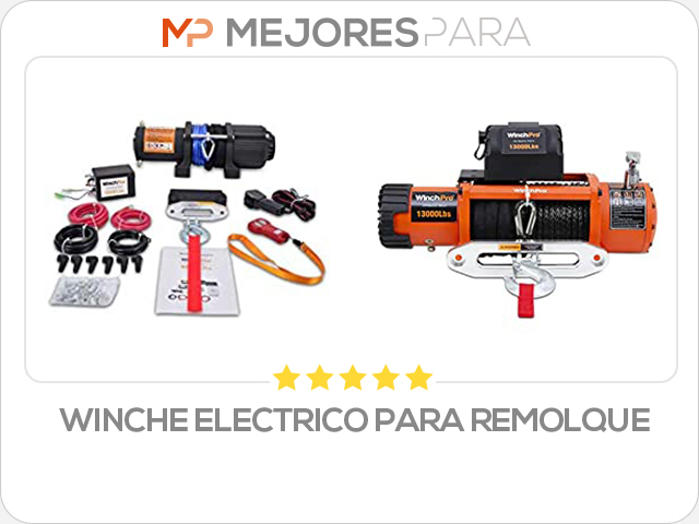 winche electrico para remolque