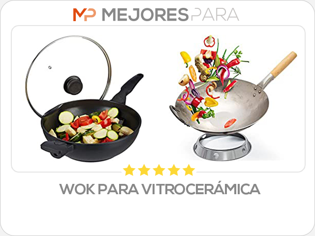 wok para vitrocerámica