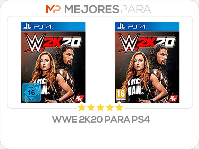 wwe 2k20 para ps4