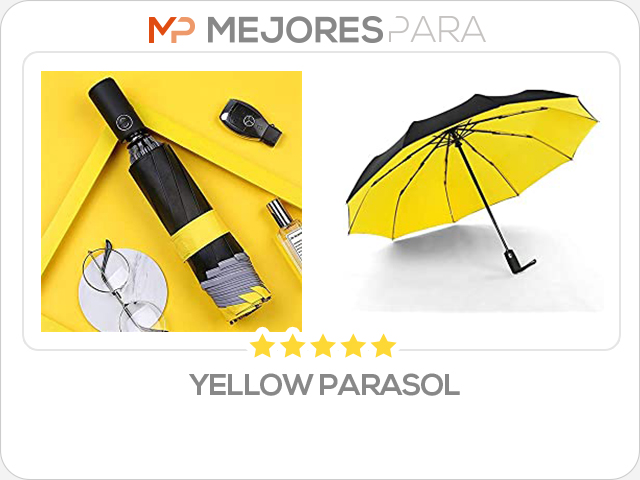 yellow parasol