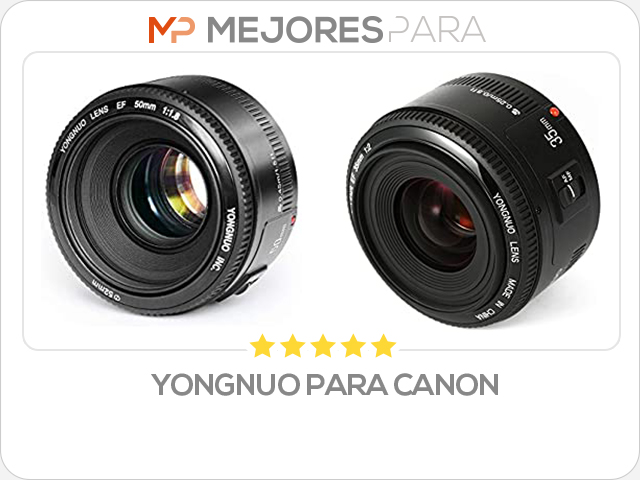 yongnuo para canon