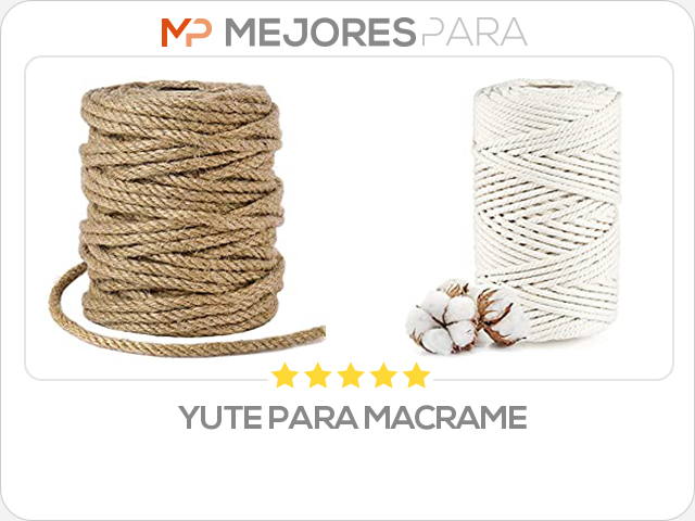 yute para macrame