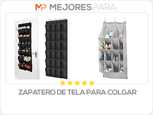 zapatero de tela para colgar