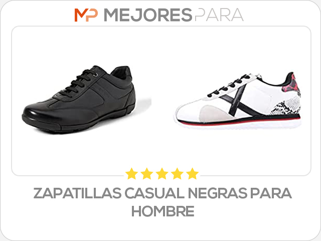 Zapatillas Casual Negras para Hombre