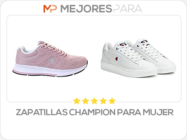 zapatillas champion para mujer