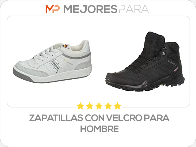 zapatillas con velcro para hombre