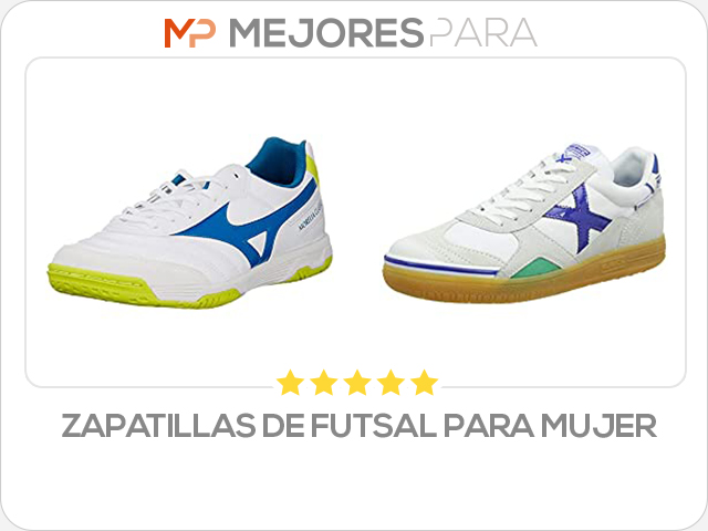 zapatillas de futsal para mujer