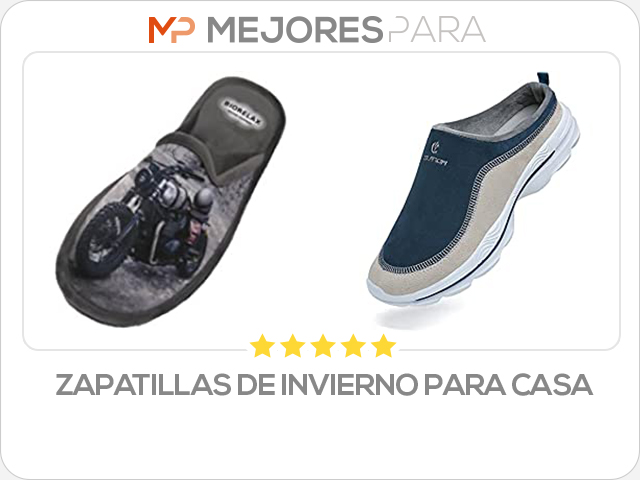 zapatillas de invierno para casa