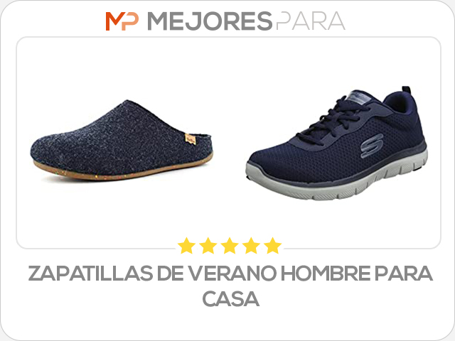 zapatillas de verano hombre para casa