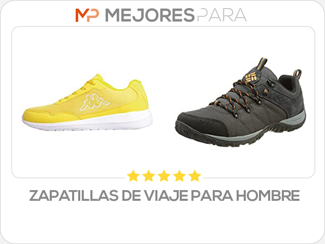 zapatillas de viaje para hombre