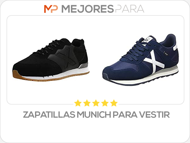 zapatillas munich para vestir