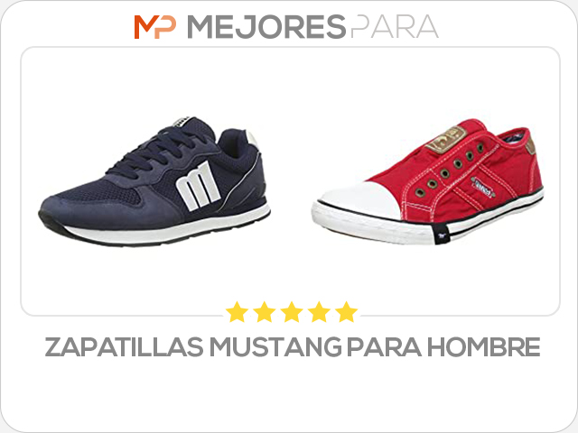 zapatillas mustang para hombre