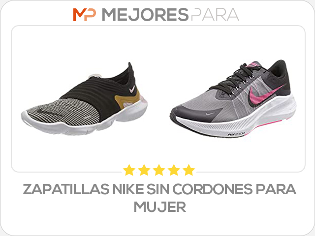 zapatillas nike sin cordones para mujer