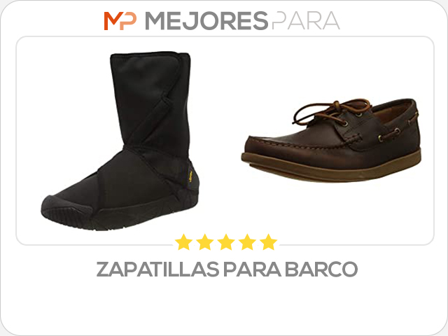 zapatillas para barco