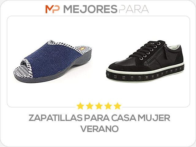 zapatillas para casa mujer verano