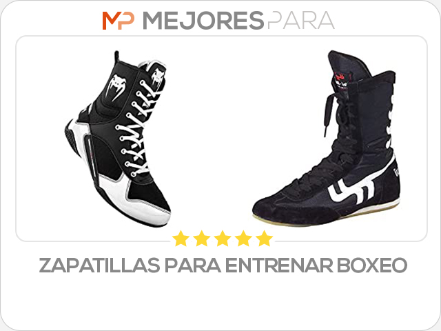 zapatillas para entrenar boxeo