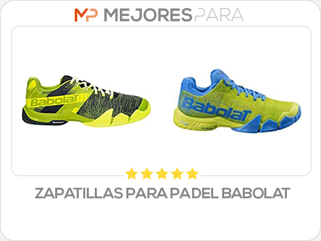 zapatillas para padel babolat