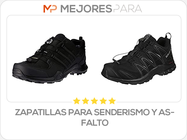 zapatillas para senderismo y asfalto