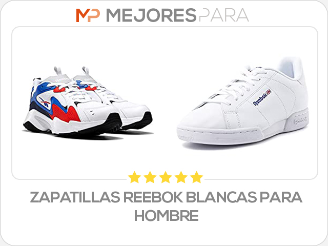 zapatillas reebok blancas para hombre