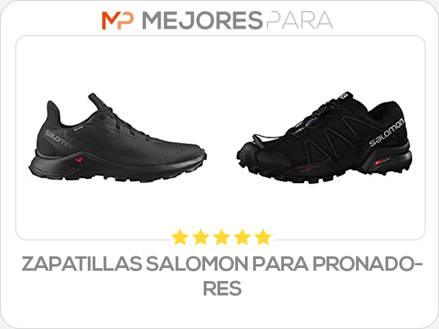 zapatillas salomon para pronadores