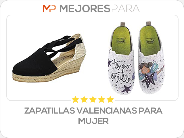 zapatillas valencianas para mujer