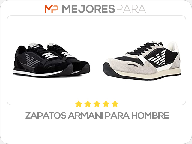 zapatos armani para hombre