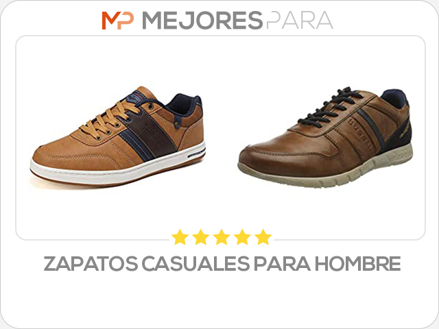 zapatos casuales para hombre