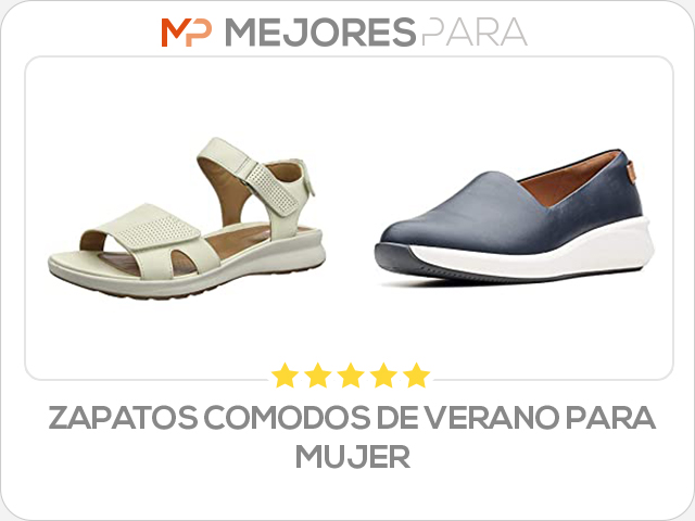 zapatos comodos de verano para mujer