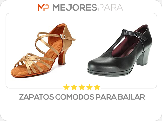 zapatos comodos para bailar