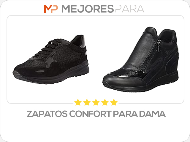 zapatos confort para dama