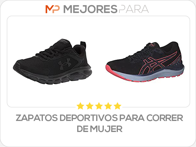 zapatos deportivos para correr de mujer