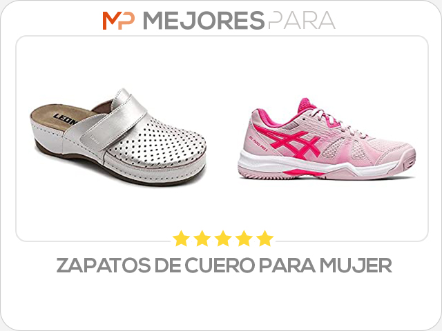 zapatos de cuero para mujer