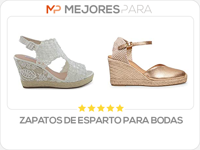 zapatos de esparto para bodas