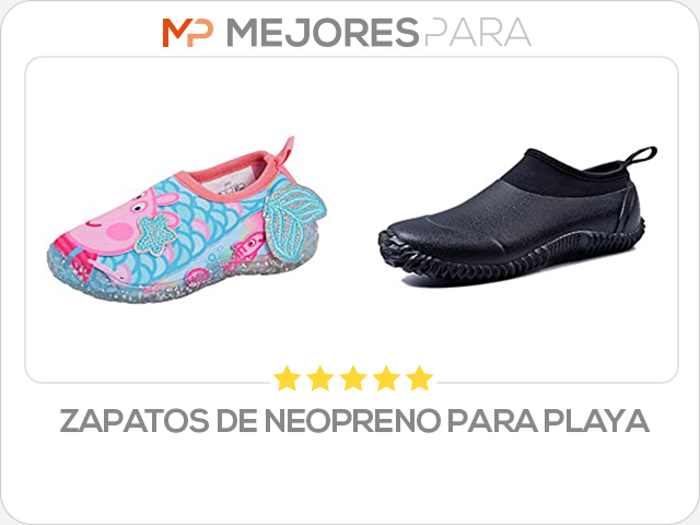 zapatos de neopreno para playa