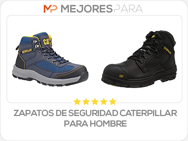 zapatos de seguridad caterpillar para hombre