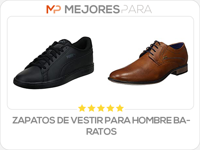 zapatos de vestir para hombre baratos