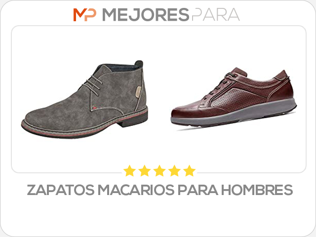 zapatos macarios para hombres