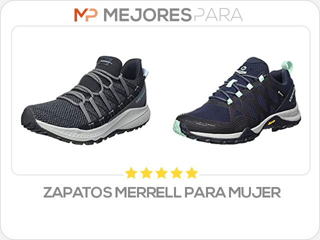 zapatos merrell para mujer