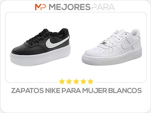 zapatos nike para mujer blancos