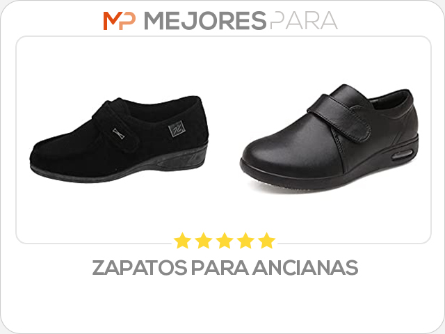 zapatos para ancianas