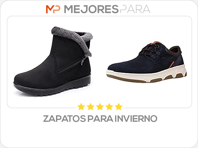 zapatos para invierno