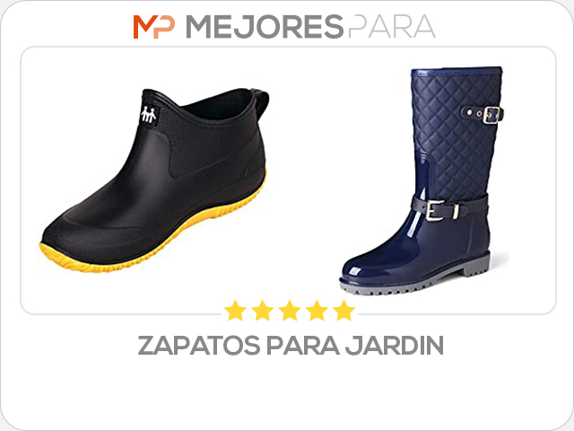 zapatos para jardin